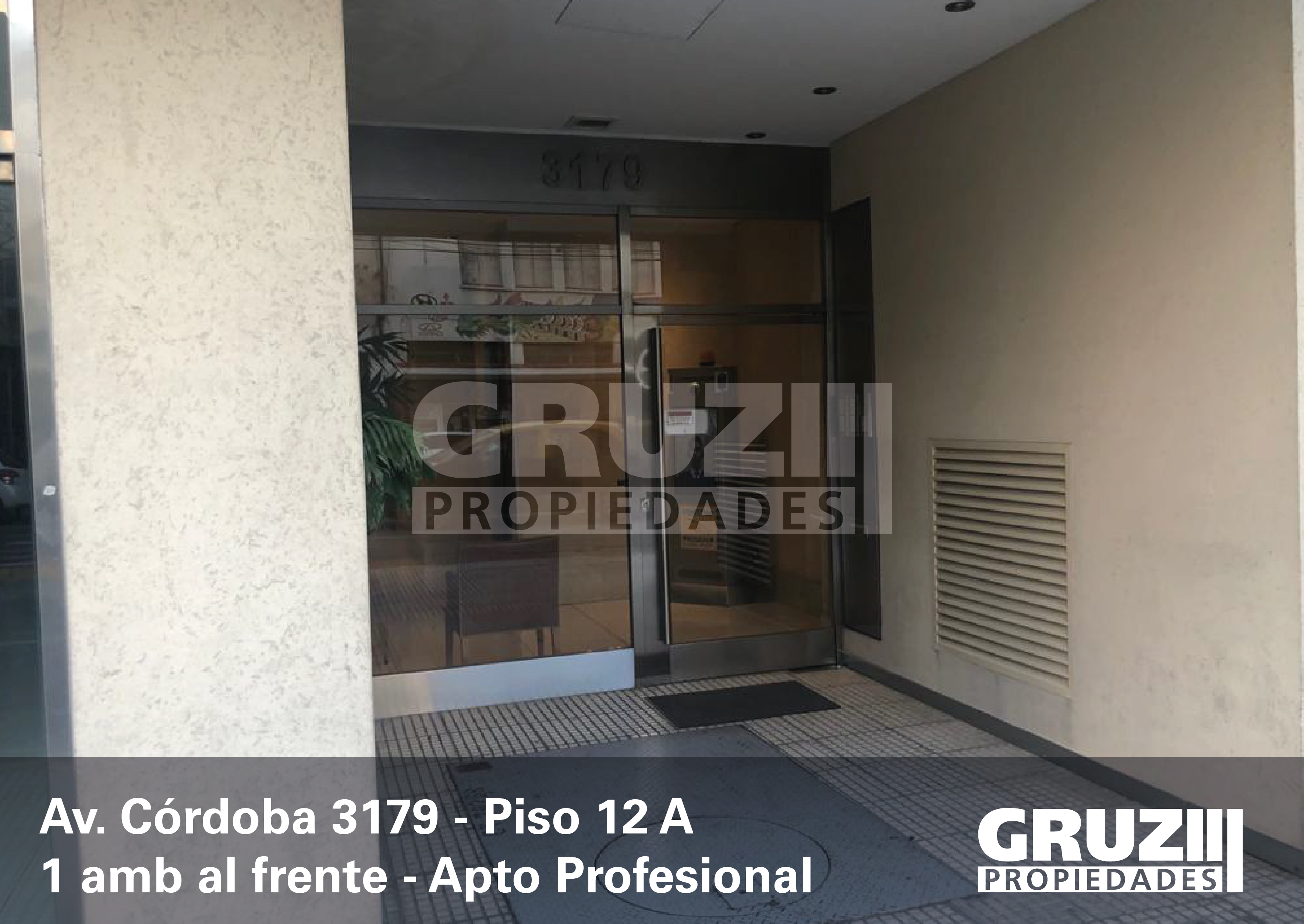 AV. CÓRDOBA 3179 - PALERMO - ARICCIA BUILDING