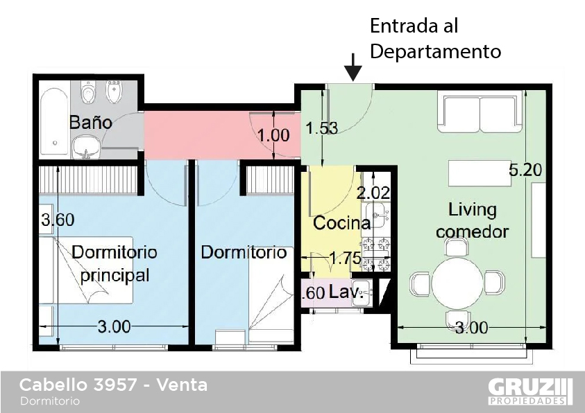 Cabello 3957 - PALERMO 