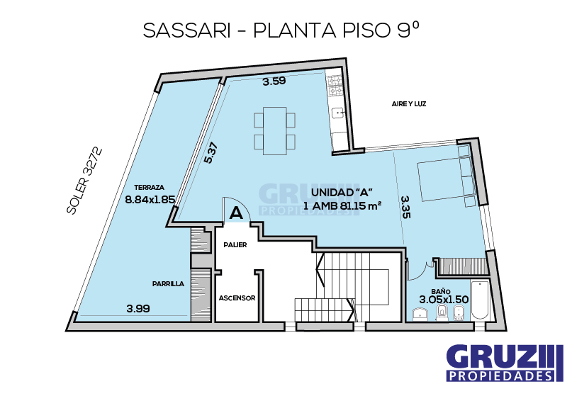 SOLER 3272 - Sassari Building