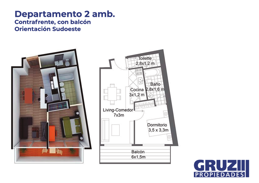 AV. TRIUNVIRATO 3700 - Villa Urquiza - Gruz Propiedades